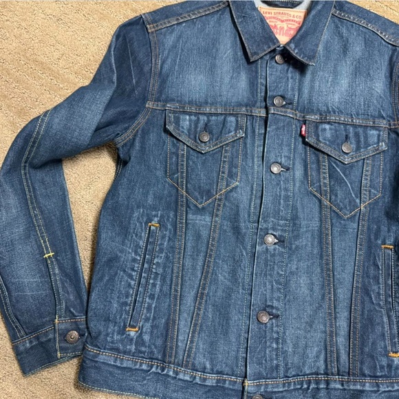 Levi's‎ Men's Indigo Denim Jacket - Picture 2 of 9